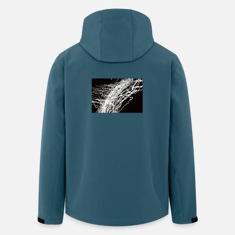 Lichtspiele 1 - Recycelte Männer Softshell-Jacke von Stanley/Stella - Dunkles Petrol