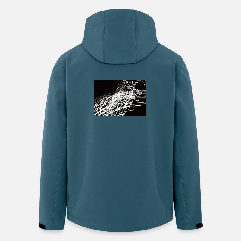 Lichtspiele 2 - Recycelte Männer Softshell-Jacke von Stanley/Stella - Dunkles Petrol