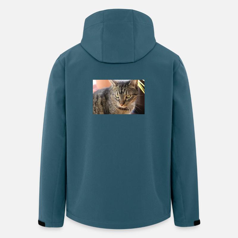Cat Kitten Poster Cat Poster Tiger Cat - Men’s Recycled Softshell Jacket by Stanley/Stella - stargazer