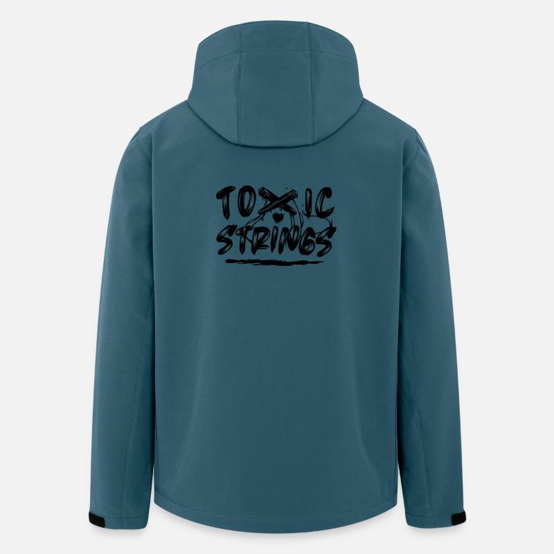 Toxic Strings - Men’s Recycled Softshell Jacket by Stanley/Stella - stargazer