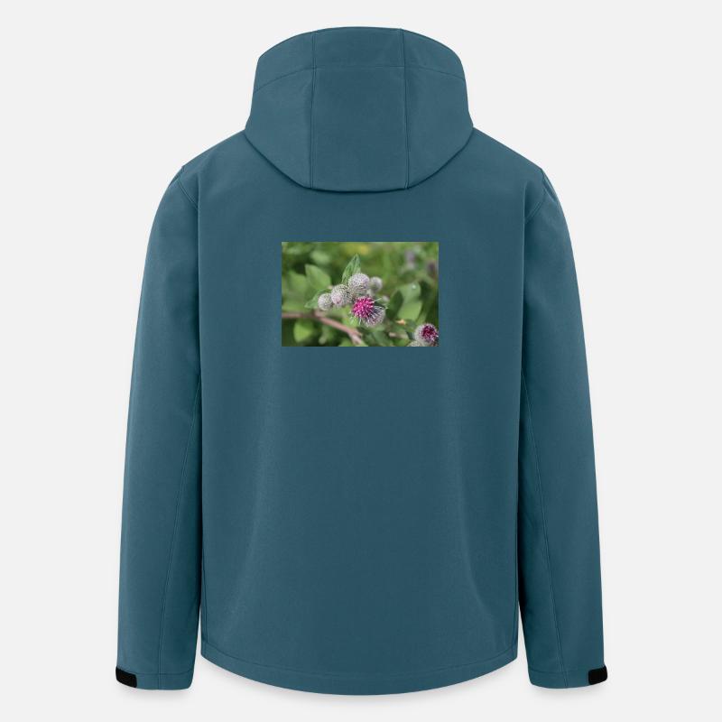 Klette - Recycelte Männer Softshell-Jacke von Stanley/Stella - Dunkles Petrol