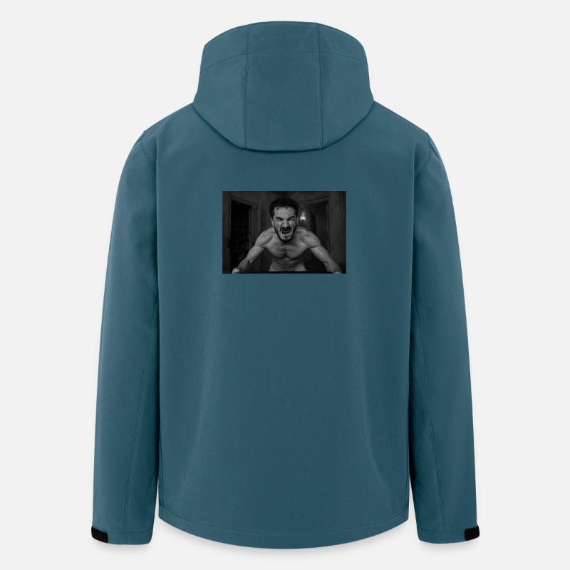 intensive man - Recycelte Männer Softshell-Jacke von Stanley/Stella - Dunkles Petrol