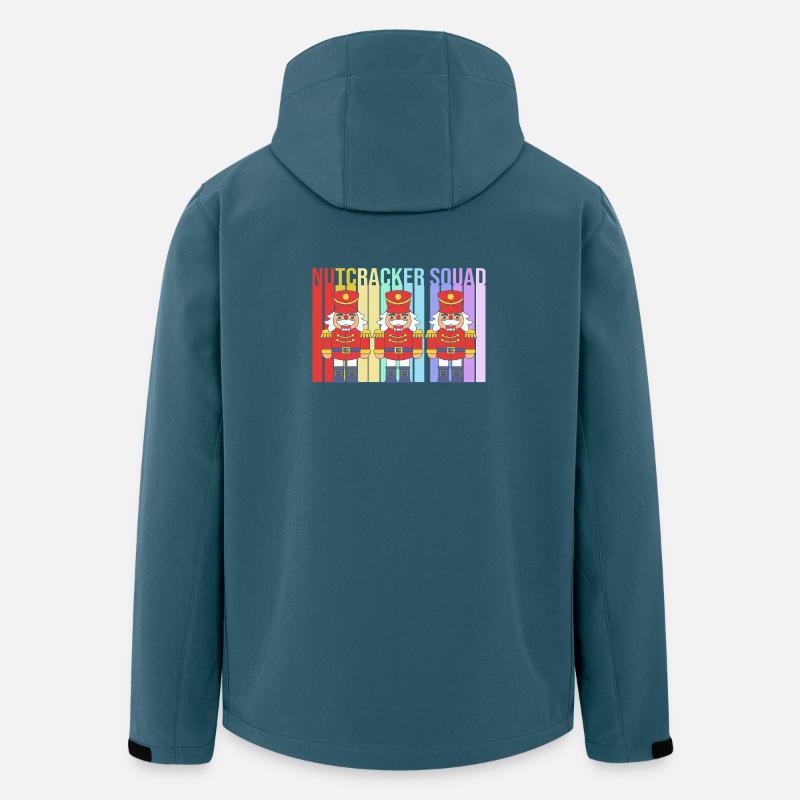 Nutcracker Christmas - Men’s Recycled Softshell Jacket by Stanley/Stella - stargazer