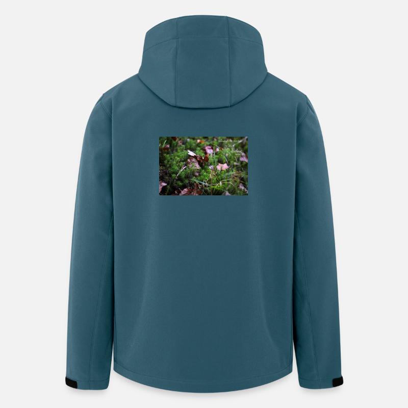 fabiolous world Miniaturwelt - Recycelte Männer Softshell-Jacke von Stanley/Stella - Dunkles Petrol