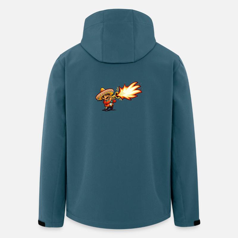 Mariachi Feuersturm - Recycelte Männer Softshell-Jacke von Stanley/Stella - Dunkles Petrol
