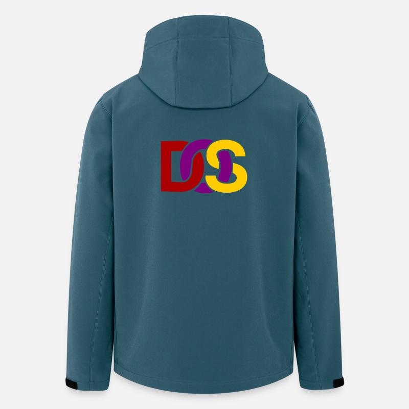 Retro MS DOS Logo - Men’s Recycled Softshell Jacket by Stanley/Stella - stargazer