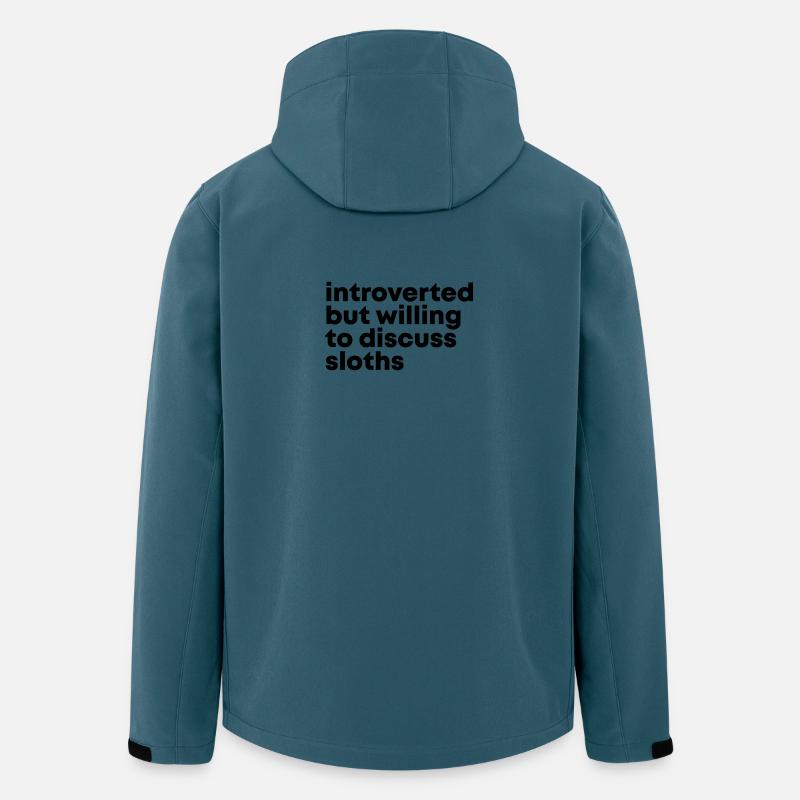 Faultier - Recycelte Männer Softshell-Jacke von Stanley/Stella - Dunkles Petrol