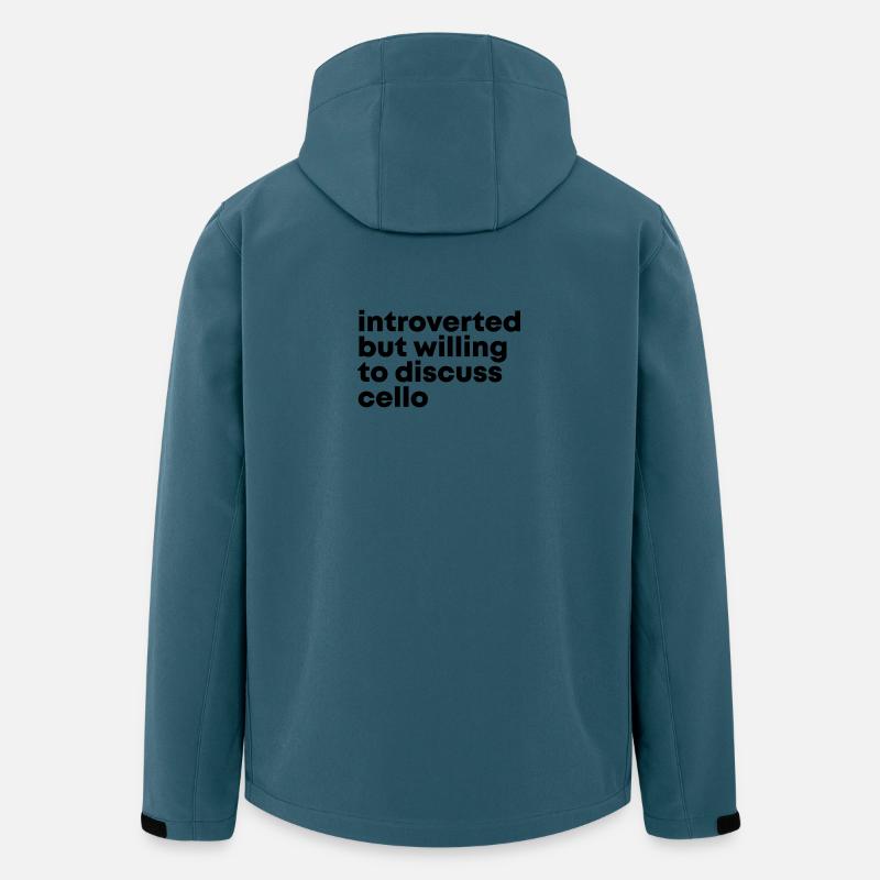 Cello - Recycelte Männer Softshell-Jacke von Stanley/Stella - Dunkles Petrol