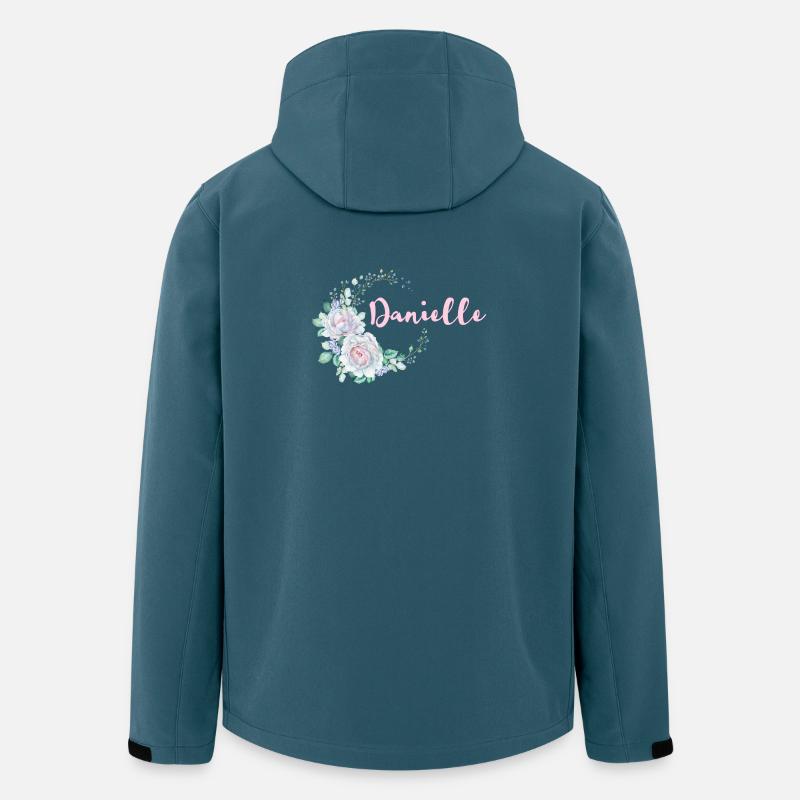 Für Danielle - Recycelte Männer Softshell-Jacke von Stanley/Stella - Dunkles Petrol