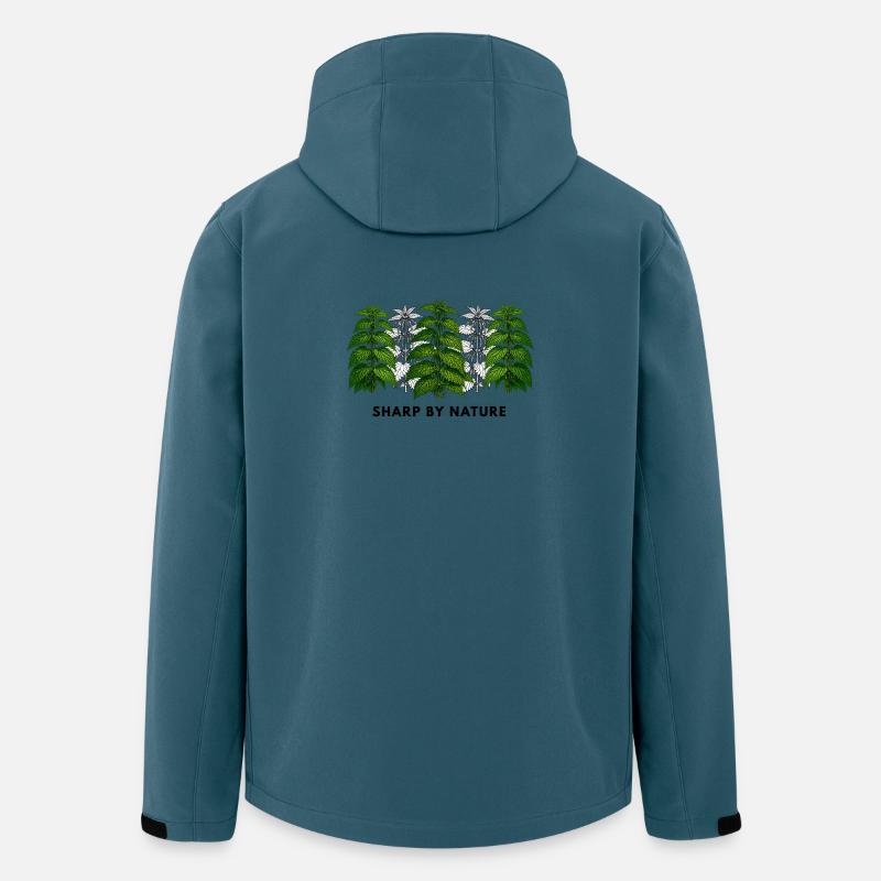 Stinging nettle is sharp by nature - Men’s Recycled Softshell Jacket by Stanley/Stella - stargazer