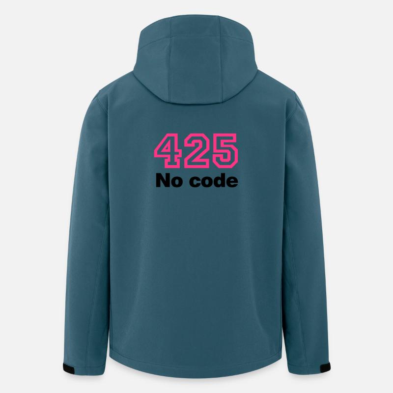 Error 425 No Code - Recycelte Männer Softshell-Jacke Discoverer von Stanley/Stella - Dunkles Petrol