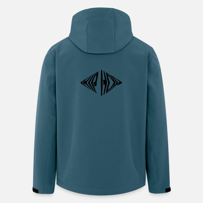 Hip Hop - Recycelte Männer Softshell-Jacke von Stanley/Stella - Dunkles Petrol