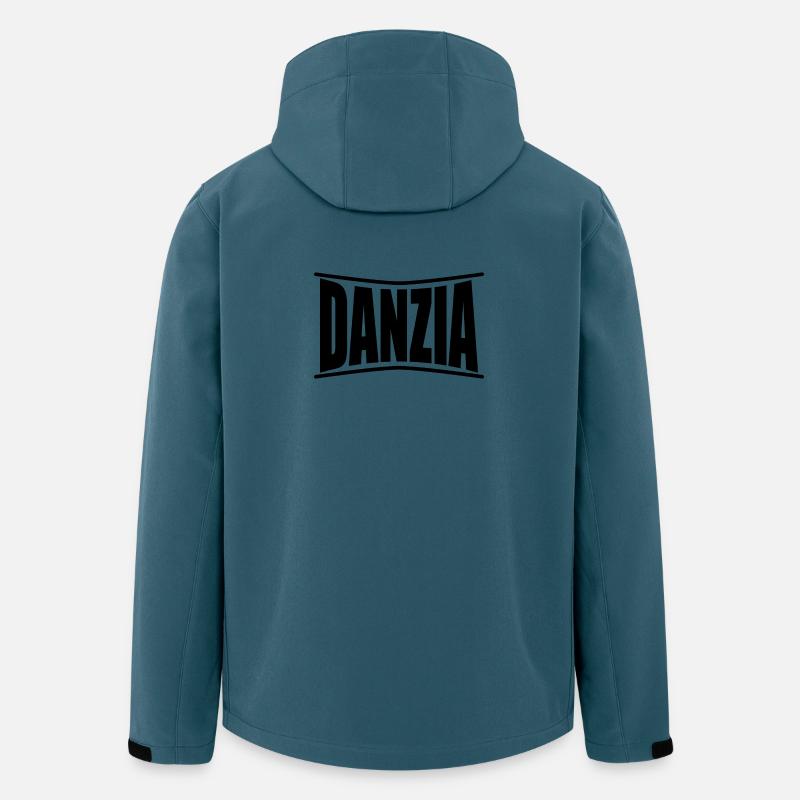 Idée cadeau t-shirt Danzia - Veste softshell homme en polyester recyclé Stanley/Stella - bleu pétrole foncé