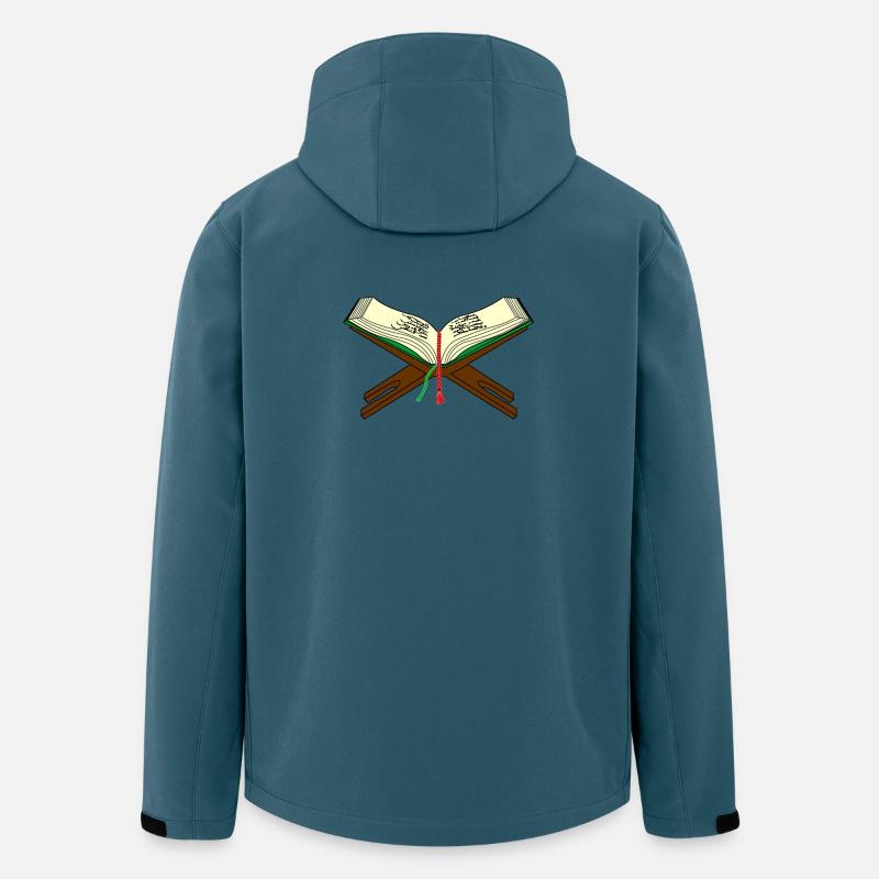 Koran-Logo - Recycelte Männer Softshell-Jacke von Stanley/Stella - Dunkles Petrol