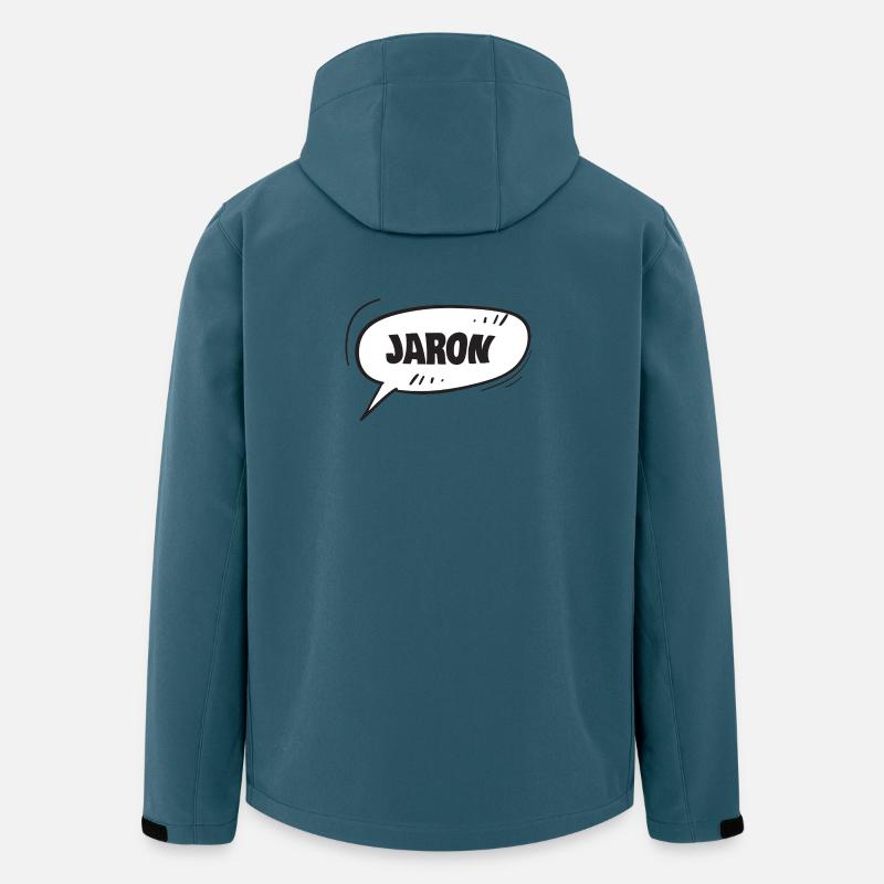 Geschenk für Jaron - Recycelte Männer Softshell-Jacke von Stanley/Stella - Dunkles Petrol