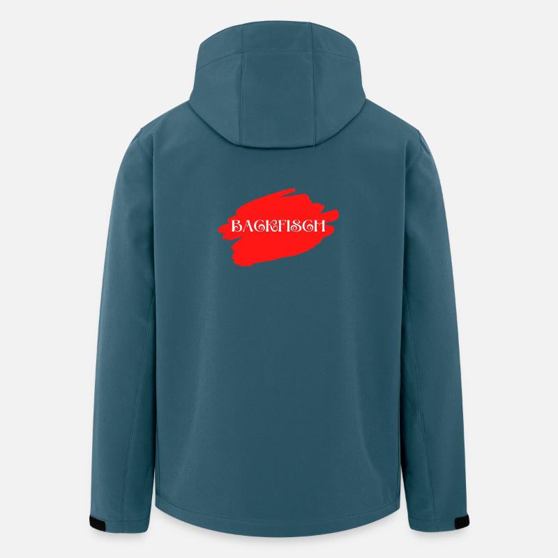 Backfisch - Vocabulaire - Mots oubliés - Veste softshell homme en polyester recyclé Stanley/Stella - bleu pétrole foncé