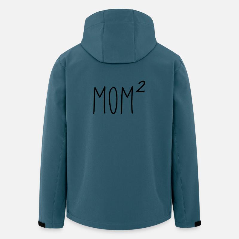 Le monde de maman - Veste softshell homme en polyester recyclé Stanley/Stella - bleu pétrole foncé