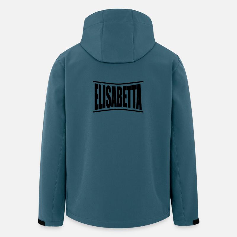 Elisabetta t shirt idée cadeau - Veste softshell homme en polyester recyclé Stanley/Stella - bleu pétrole foncé
