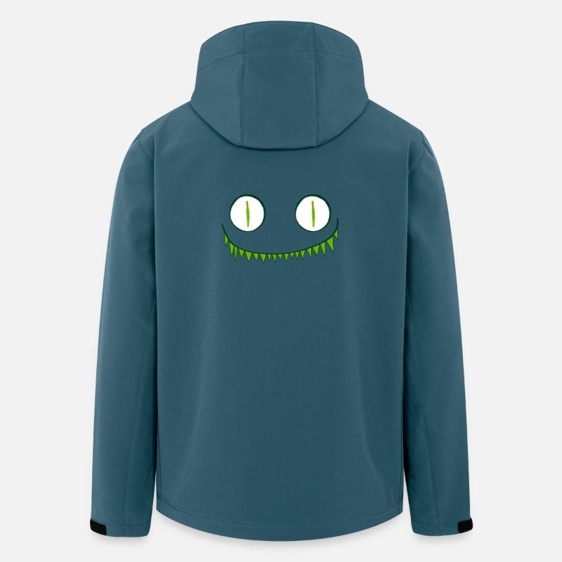 Monströse Augen - Recycelte Männer Softshell-Jacke von Stanley/Stella - Dunkles Petrol