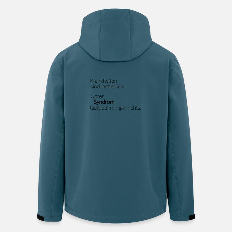 Syndrome - Veste softshell homme en polyester recyclé Stanley/Stella - bleu pétrole foncé