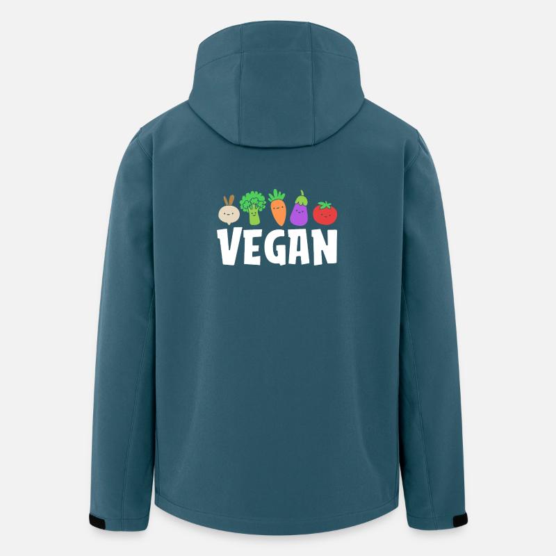 Diätassistent Diät Vegan - Recycelte Männer Softshell-Jacke von Stanley/Stella - Dunkles Petrol