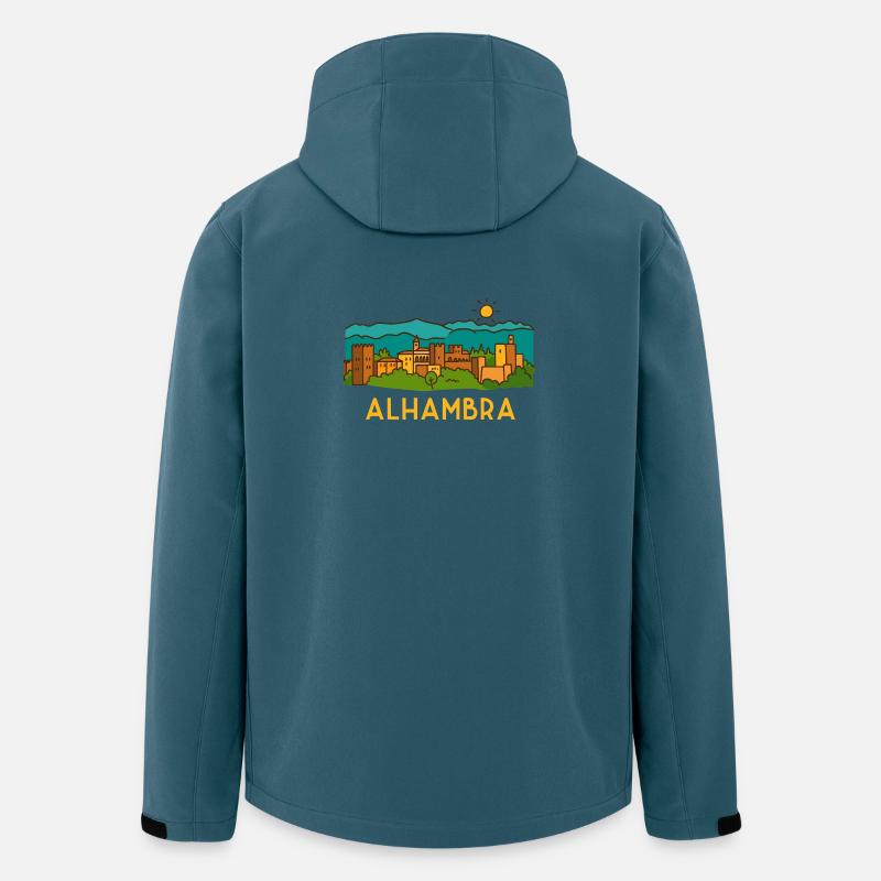 Alhambra Sunset 2 - Men’s Recycled Softshell Jacket by Stanley/Stella - stargazer