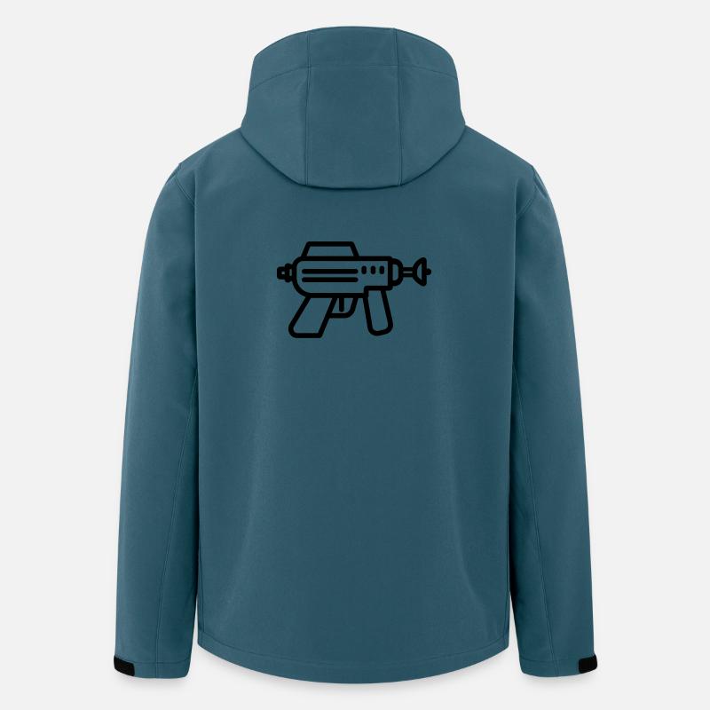 Wasserpistole - Recycelte Männer Softshell-Jacke von Stanley/Stella - Dunkles Petrol