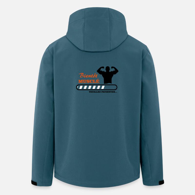 bald muskulös - Recycelte Männer Softshell-Jacke von Stanley/Stella - Dunkles Petrol