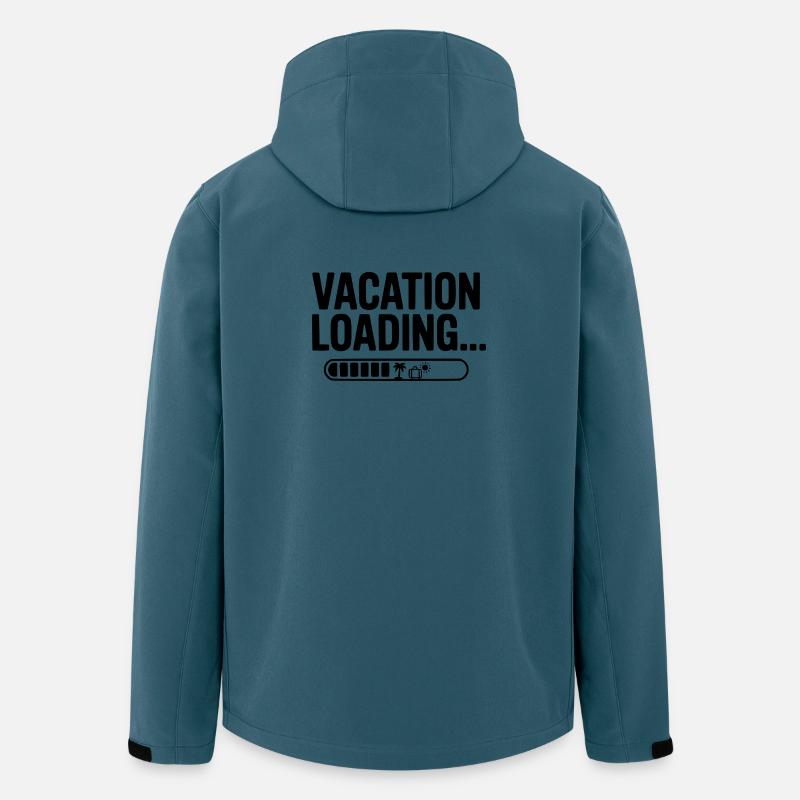 Vacation Loading... - Men’s Recycled Softshell Jacket by Stanley/Stella - stargazer