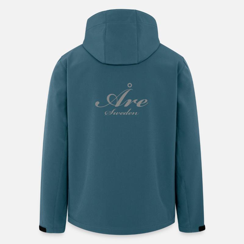 Åre, Schweden - Recycelte Männer Softshell-Jacke von Stanley/Stella - Dunkles Petrol
