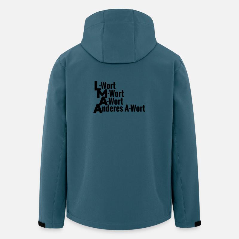 LMAA - Veste softshell homme en polyester recyclé Stanley/Stella - bleu pétrole foncé