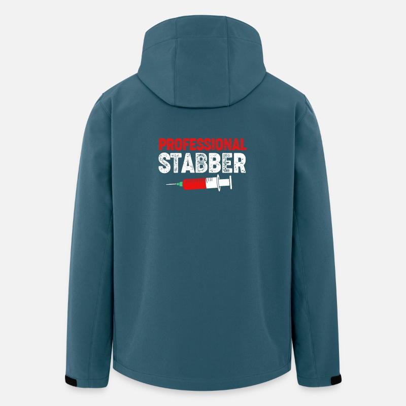 Phlebotomist Nurse Nurse Blood Sampling - Men’s Recycled Softshell Jacket by Stanley/Stella - stargazer