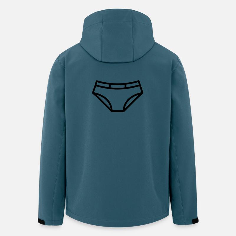 Briefings - Recycelte Männer Softshell-Jacke von Stanley/Stella - Dunkles Petrol
