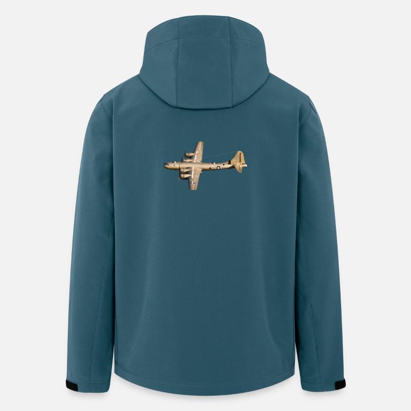 B-29 Superfortress - Recycelte Männer Softshell-Jacke von Stanley/Stella - Dunkles Petrol