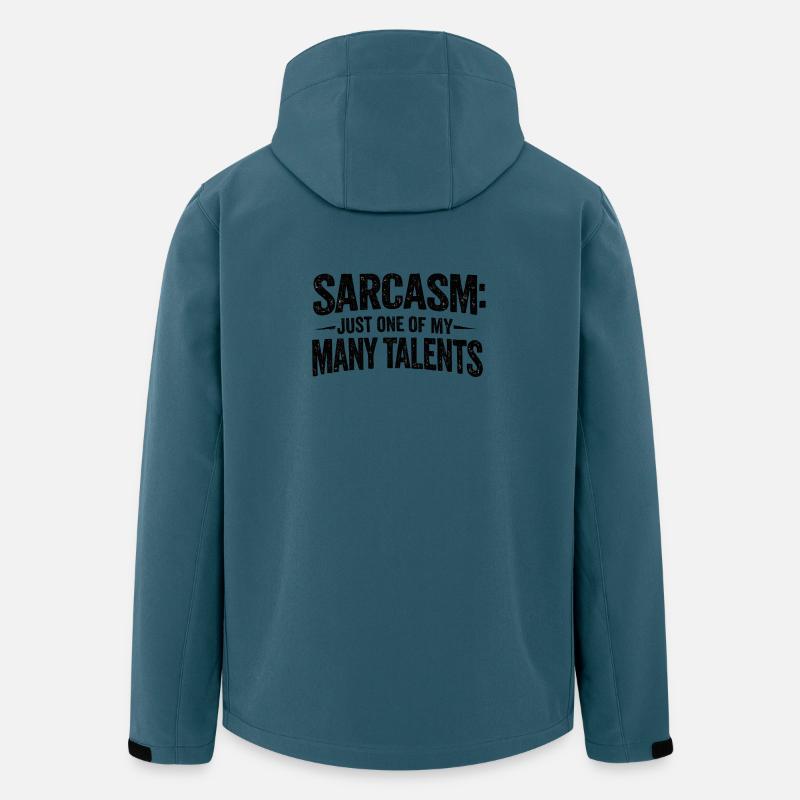 Sarcasm Sarcasm - Men’s Recycled Softshell Jacket by Stanley/Stella - stargazer