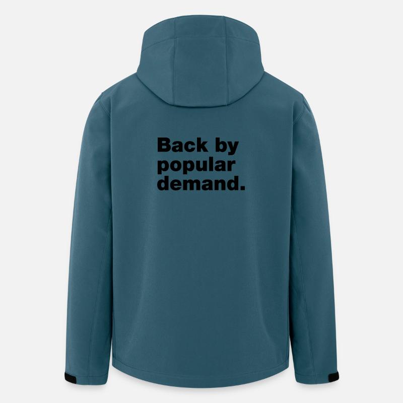 De retour à la demande populaire - Veste softshell homme en polyester recyclé Stanley/Stella - bleu pétrole foncé