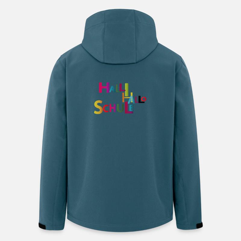 Hello Hello School - Men’s Recycled Softshell Jacket by Stanley/Stella - stargazer