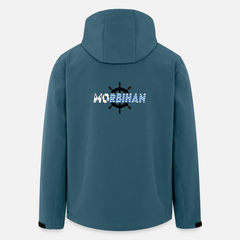 Morbihan - Recycelte Männer Softshell-Jacke von Stanley/Stella - Dunkles Petrol
