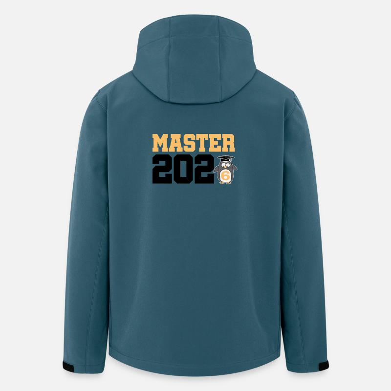 Master 2026 Abschluss Promotion Sponsion - Recycelte Männer Softshell-Jacke von Stanley/Stella - Dunkles Petrol