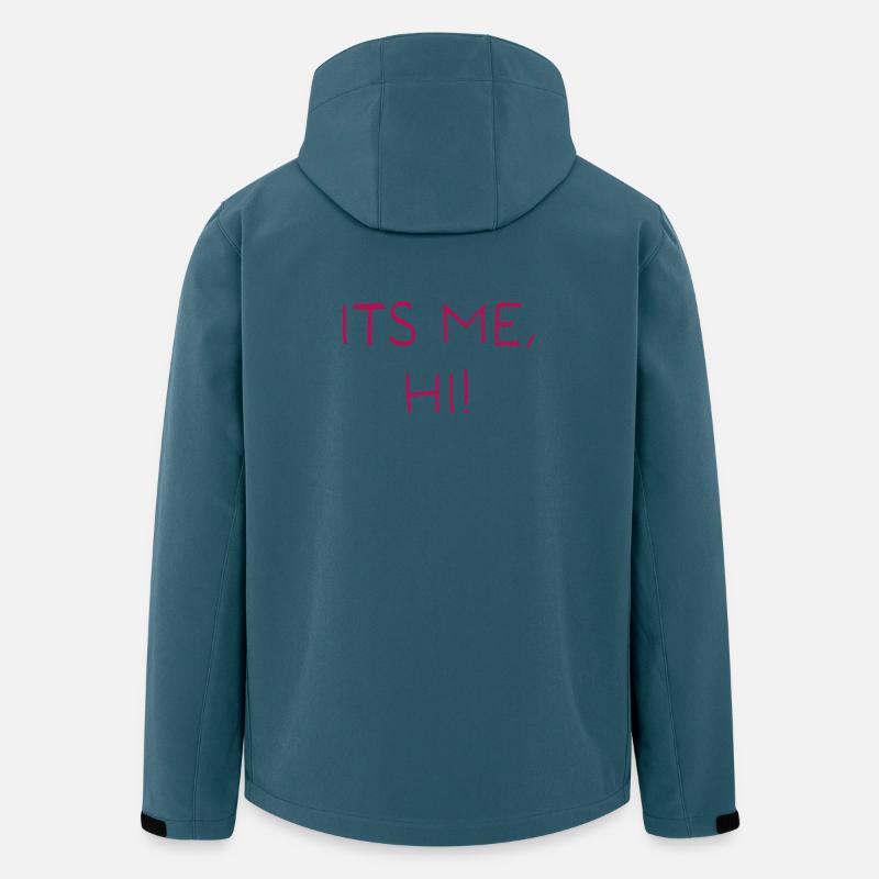Its me, hi! - Recycelte Männer Softshell-Jacke von Stanley/Stella - Dunkles Petrol