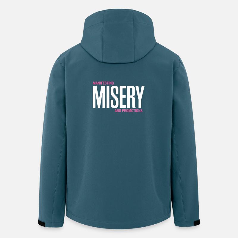 Misery Manifesto Tee - Men’s Recycled Softshell Jacket by Stanley/Stella - stargazer