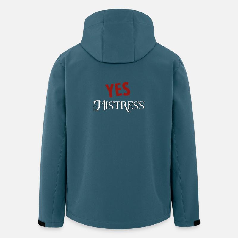 Ja Herrin - Recycelte Männer Softshell-Jacke von Stanley/Stella - Dunkles Petrol