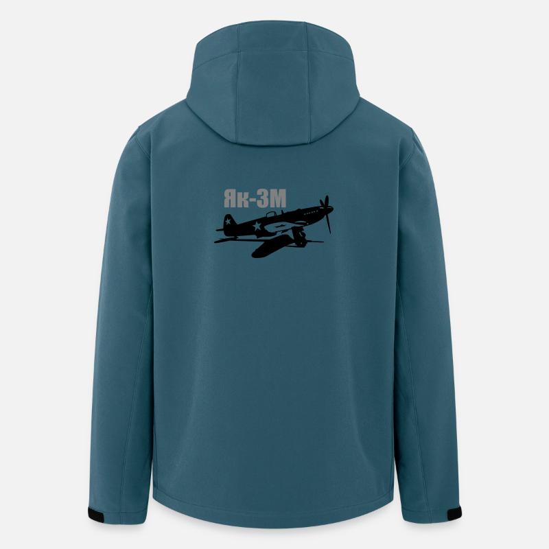 Yak-3 M - Recycelte Männer Softshell-Jacke von Stanley/Stella - Dunkles Petrol