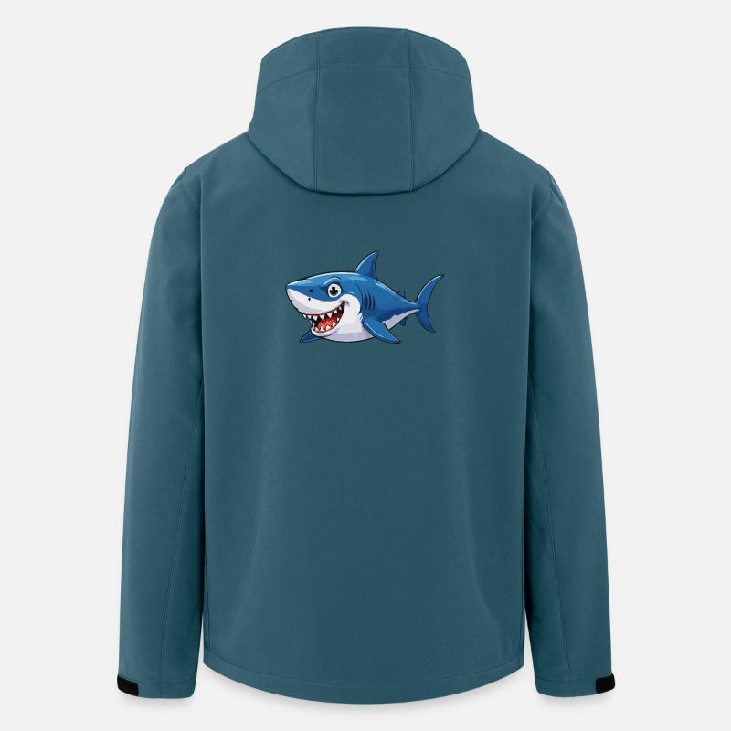 Shark Comic - Men’s Recycled Softshell Jacket by Stanley/Stella - stargazer
