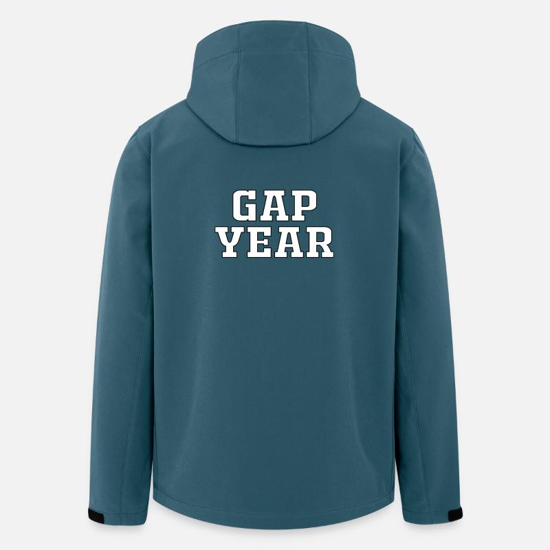 Gap Year - Recycelte Männer Softshell-Jacke von Stanley/Stella - Dunkles Petrol