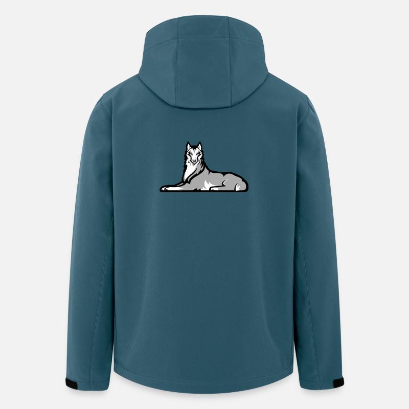 Tschetschenischer Einzelkämpfer - Recycelte Männer Softshell-Jacke von Stanley/Stella - Dunkles Petrol