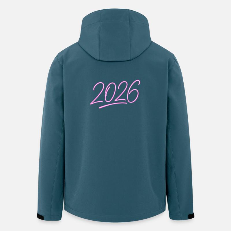 Neon Year 2026 - Men’s Recycled Softshell Jacket by Stanley/Stella - stargazer