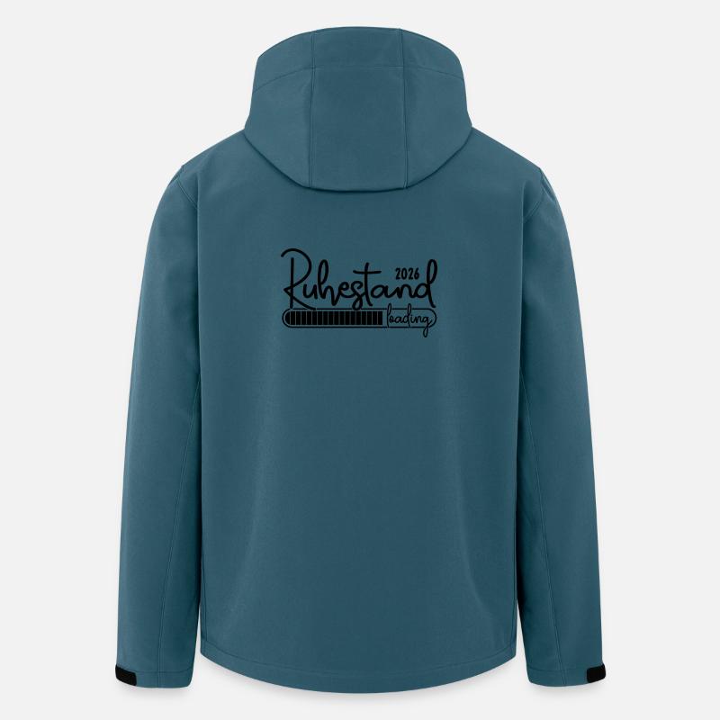 Retirement 2026 Loading Funny Retirement 2026 - Men’s Recycled Softshell Jacket by Stanley/Stella - stargazer