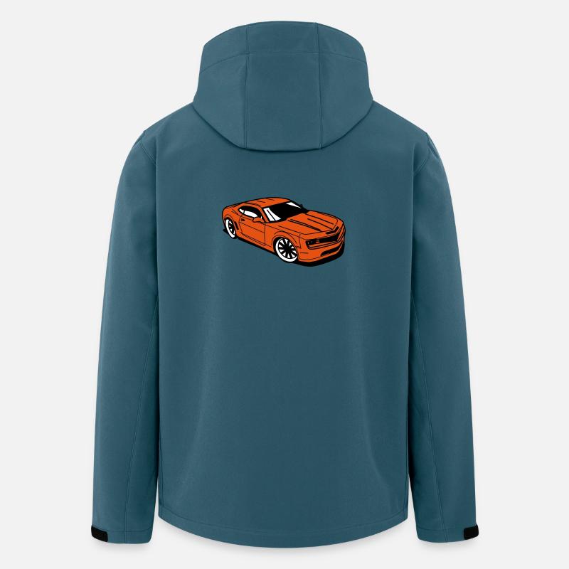 Sportwagen camaro - Recycelte Männer Softshell-Jacke von Stanley/Stella - Dunkles Petrol