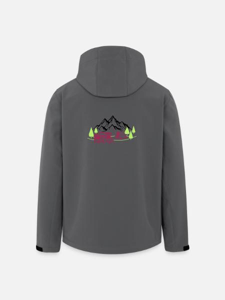 Holidays in the mountains - Men’s Recycled Softshell Jacket by Stanley/Stella - stargazer